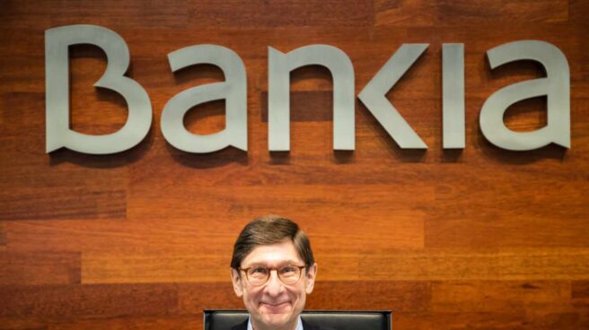 José Ignacio Goirigolzarri, presidente de Bankia, en la última presentación de resultados de la entidad en solitario. José Ignacio Goirigolzarri es presidente de Bankia, en la última presentación de resultados de la entidad en solitario.