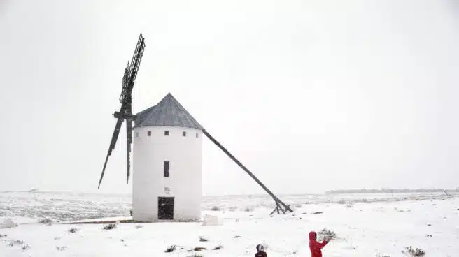 Galería: las imágenes de la borrasca Filomena que cubre de nieve a media España