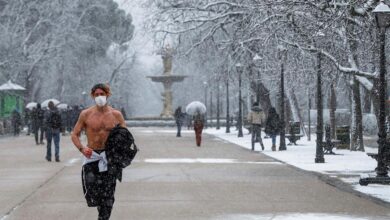 Madrid cubierta de nieve: las mejores fotos de 'Filomena' en la capital