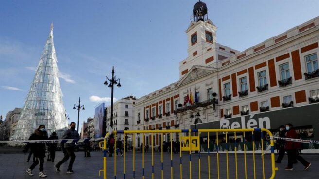 Puerta del Sol de Madrid.