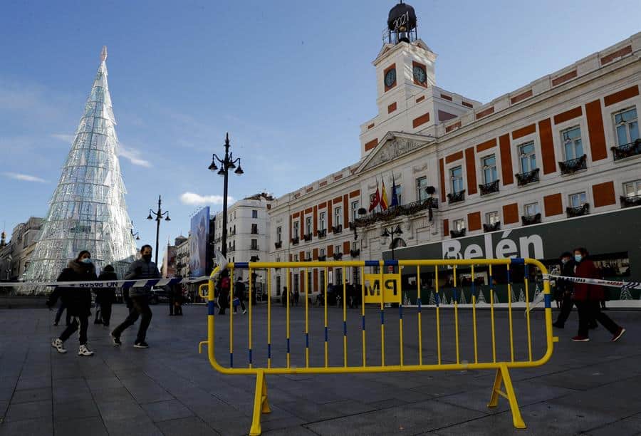 Puerta del Sol de Madrid.