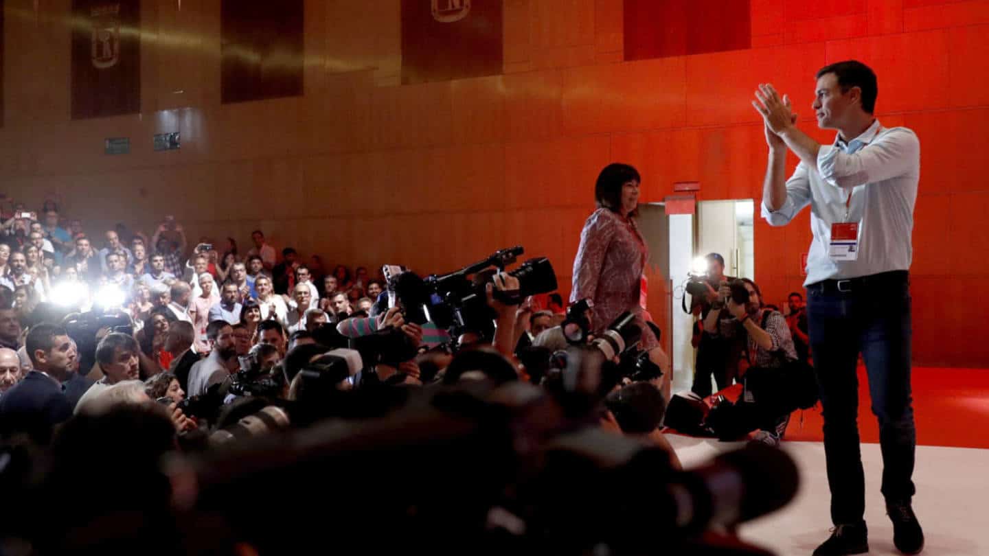 Sánchez convoca congreso del PSOE en octubre sin contestación orgánica interna