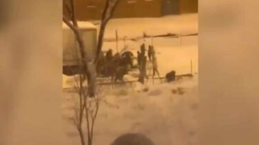 Saquean un camión con 20.000 kilos de comida que quedó atrapado por la nieve