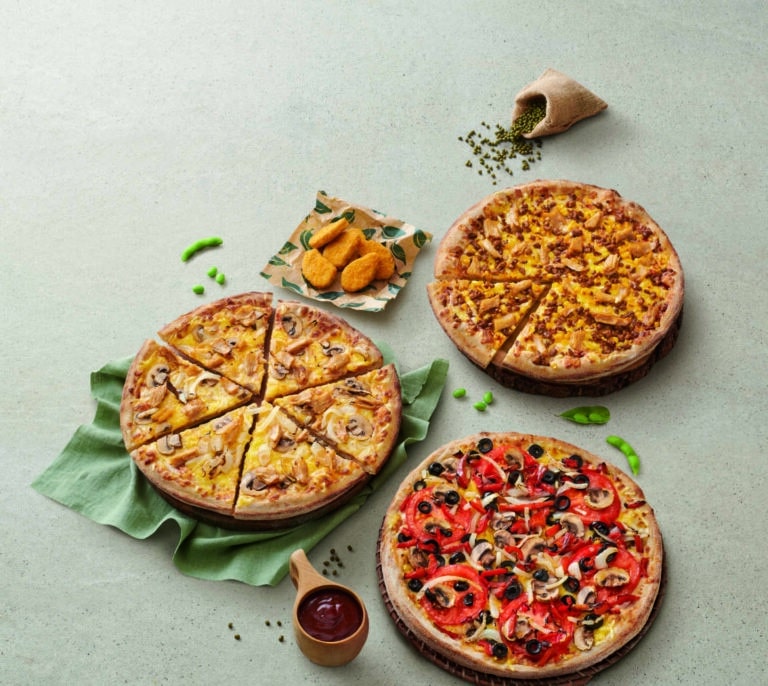 Telepizza presenta su línea de productos 100 % veganos