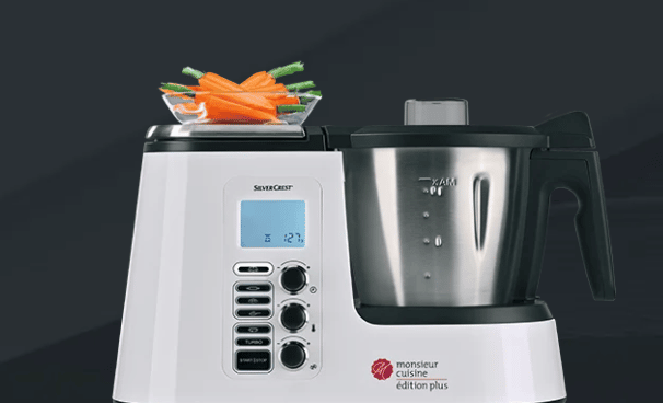 thermomix-lidl La Monsieur Cuisine Connect, conocida como la 'Thermomix de Lidl'.