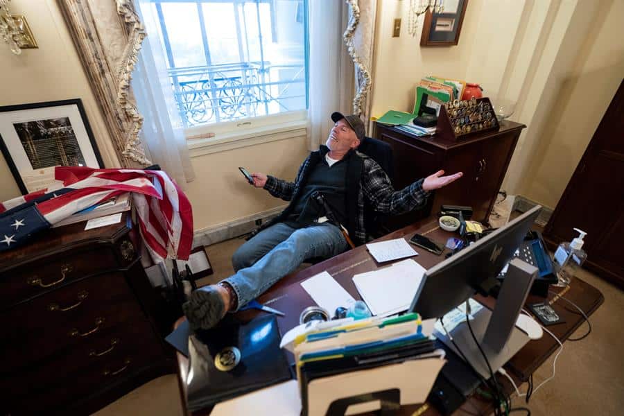 Asalto al Capitolio de los Estados Unidos.