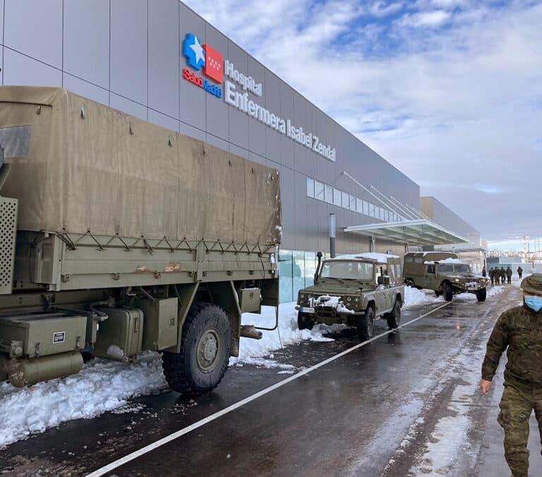 El Zendal habilita otras 90 camas ante el aumento de la presión hospitalaria