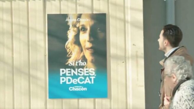 Captura del vídeo del PDeCat. Captura del vídeo del PDeCat.