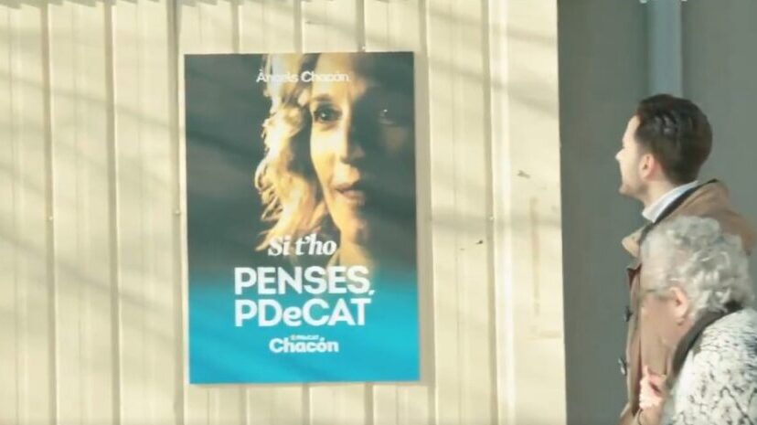 Captura del vídeo del PDeCat.
