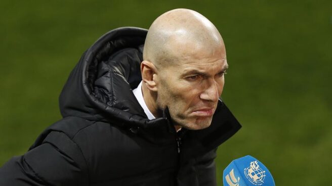 Zinedine Zidane, tras la eliminación del Real Madrid en la Supercopa.