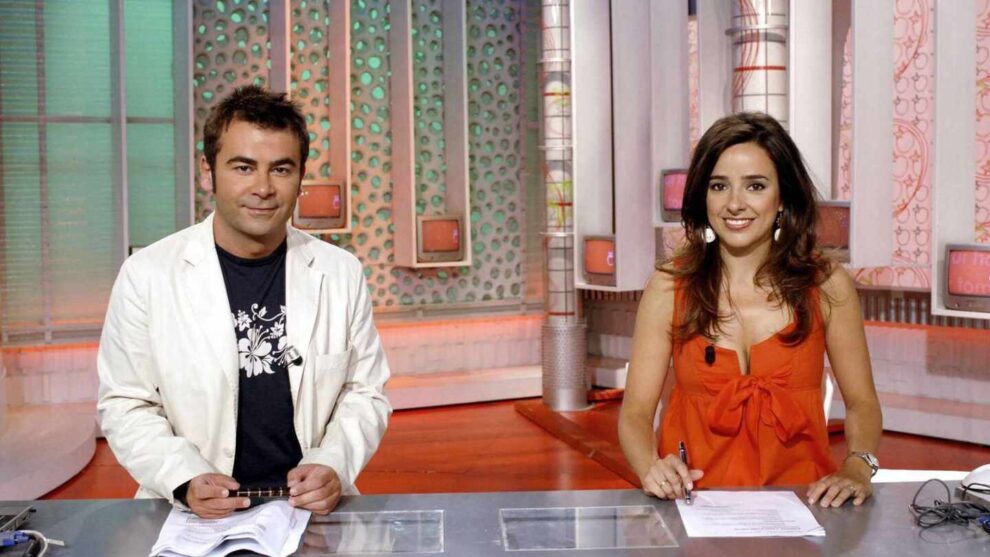 Jorge Javier Vázquez y Carmen Alcayde, en 'Aquí hay tomate'.