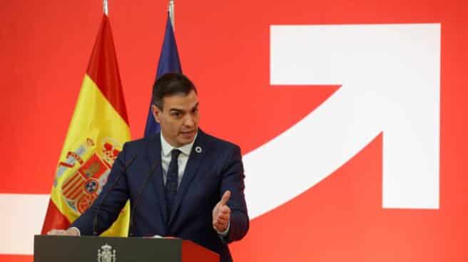 El presidente del Gobierno, Pedro Sánchez