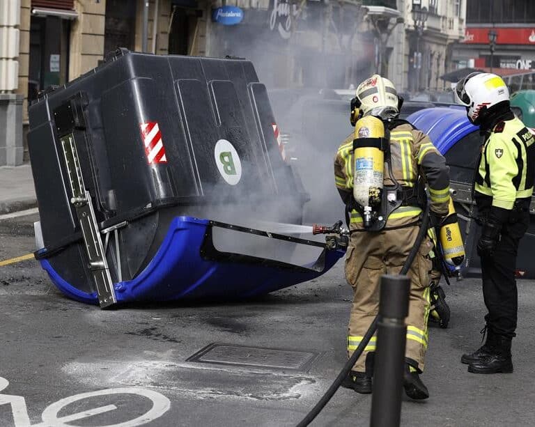 Podemos Euskadi rechaza "categóricamente" los incidentes en apoyo a Hasél