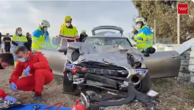 Fallece un joven de 18 años en un accidente de tráfico en el Circuito del Jarama