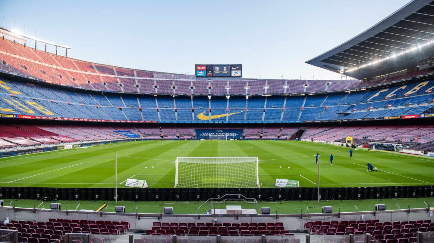 Imagen del Camp Nou, el estadio del Barcelona