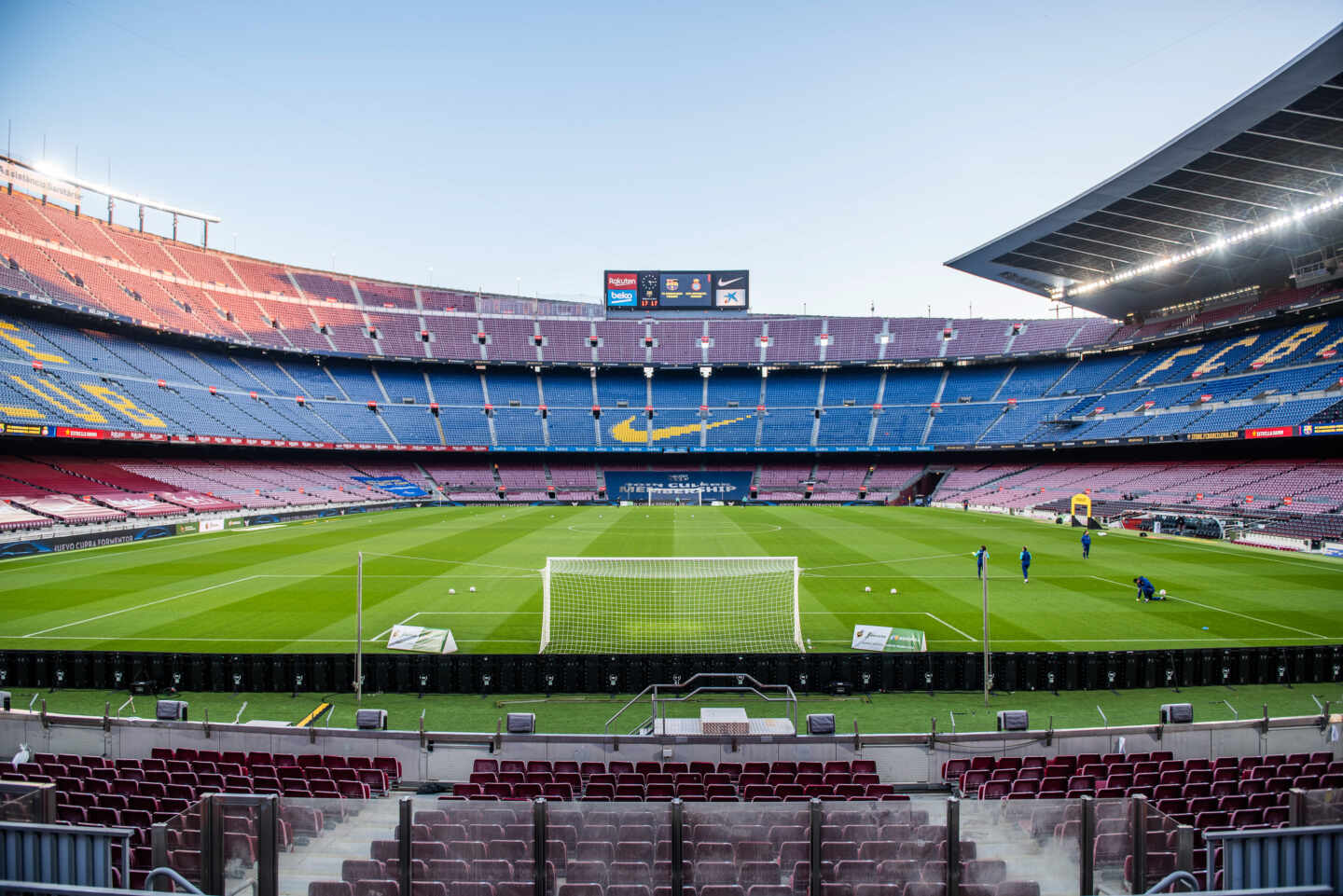 Imagen del Camp Nou, el estadio del Barcelona