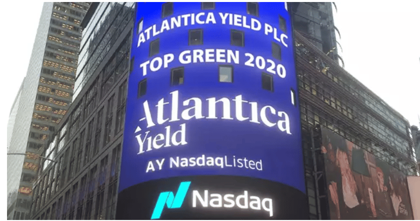 Atlantica, en el 'Top-5' de las energéticas verdes que más han crecido en el Nasdaq en 2020