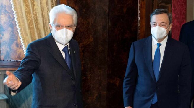 Mattarella-Draghi-gobierno-unidad Mattarella-Draghi-Quirinal