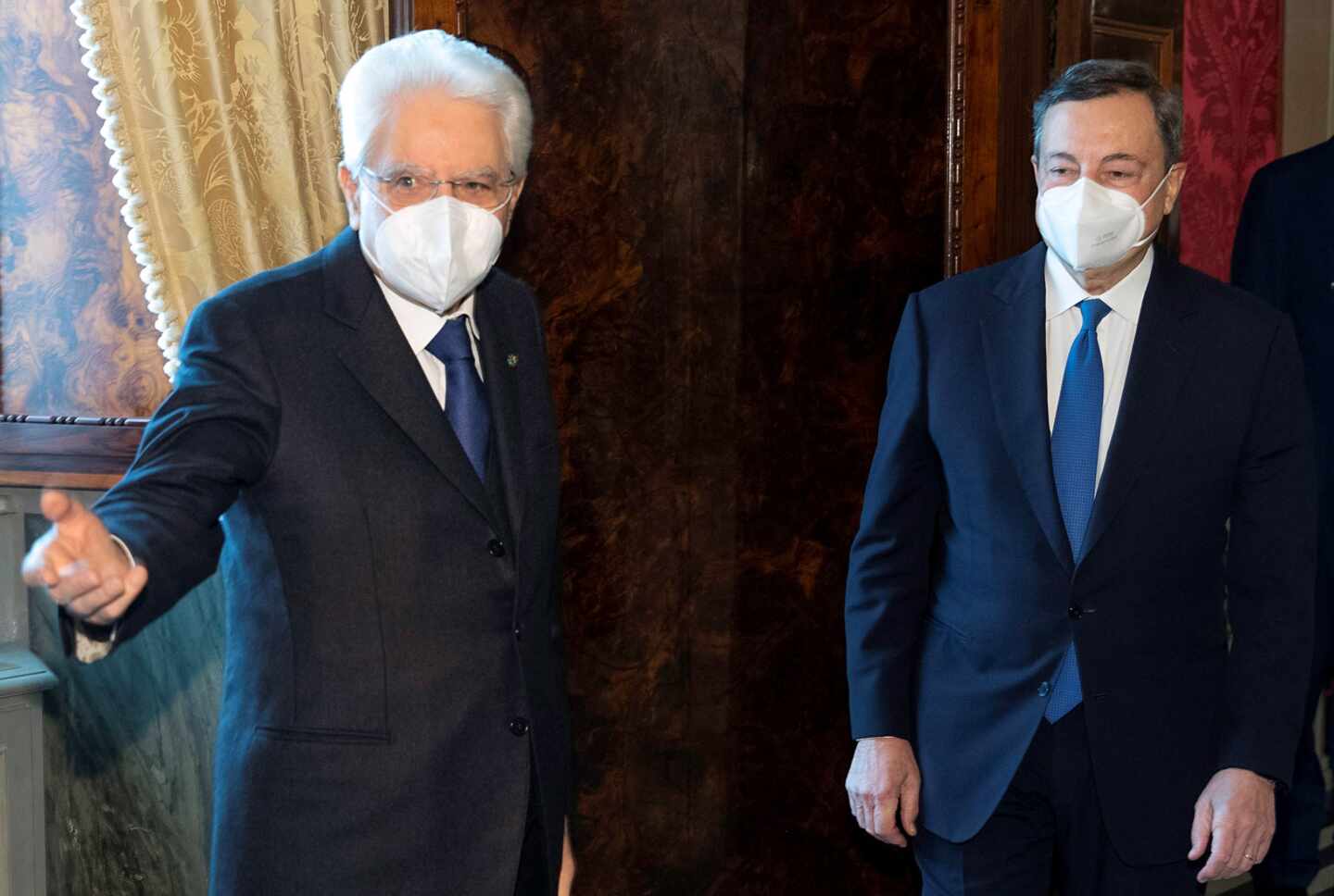 Mattarella-Draghi-Quirinal