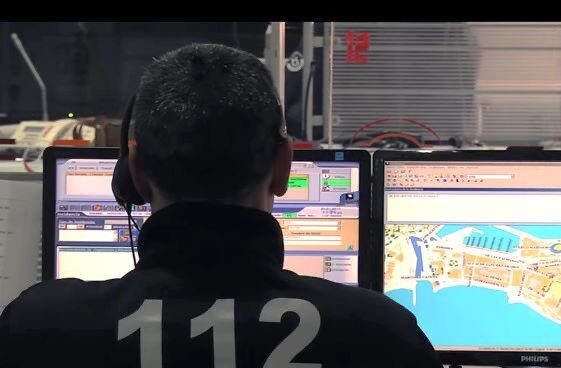 Servicio de emergencias 112 de Ceuta.
