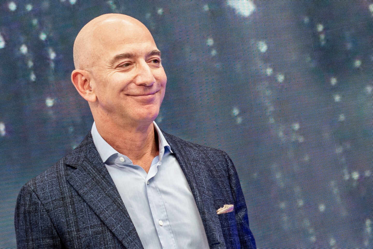 Jeff Bezos, CEO de Amazon durante una conferencia en Estados Unidos