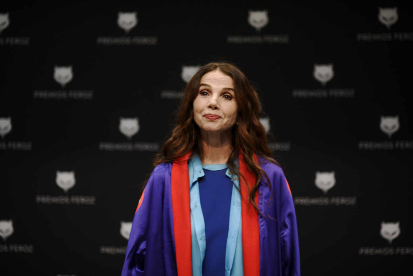 La actriz y cantante, Victoria Abril.