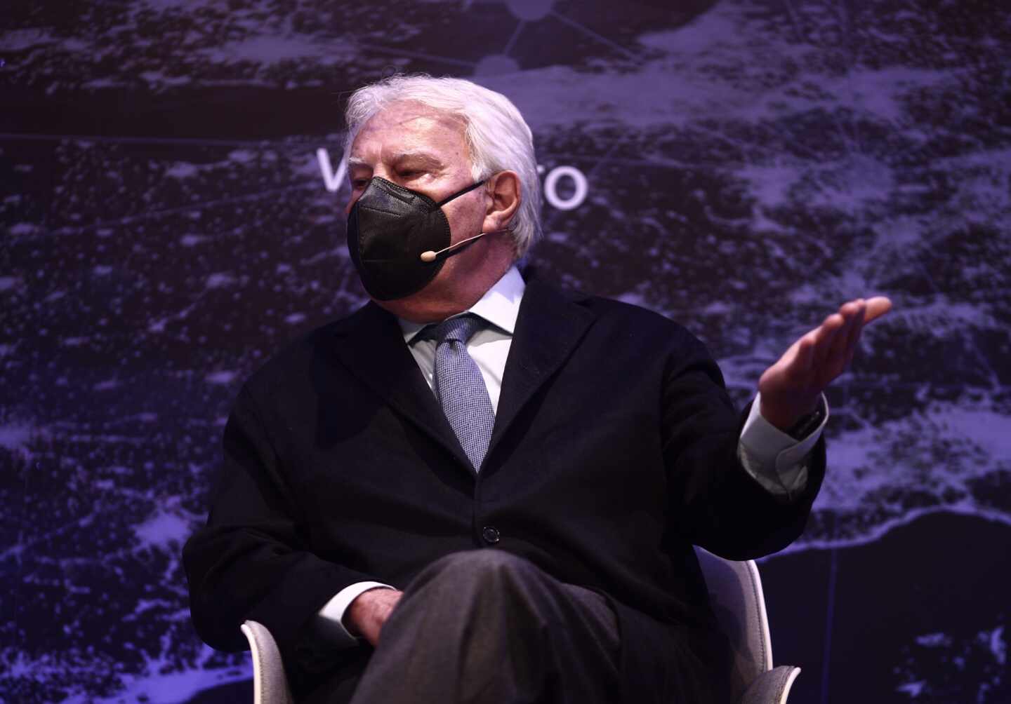 Felipe González, en el Euroforo de Vocento.