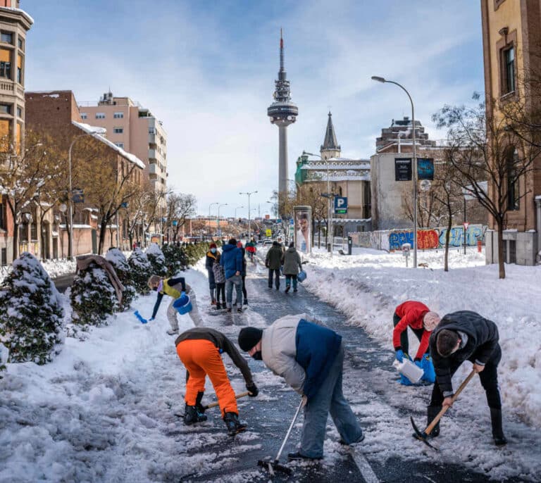 Filomena: lo que pasa en el Ártico ya afecta a España