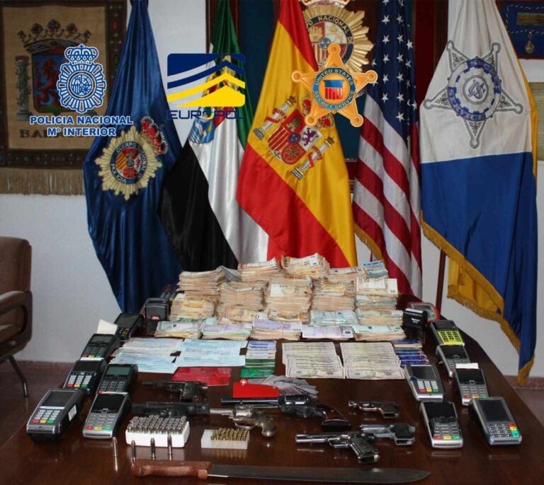 Operación histórica contra el fraude de tarjetas