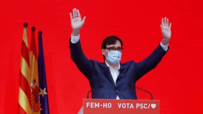 Salvador Illa, tras las elecciones de Cataluña Salvador Illa, tras las elecciones de Cataluña