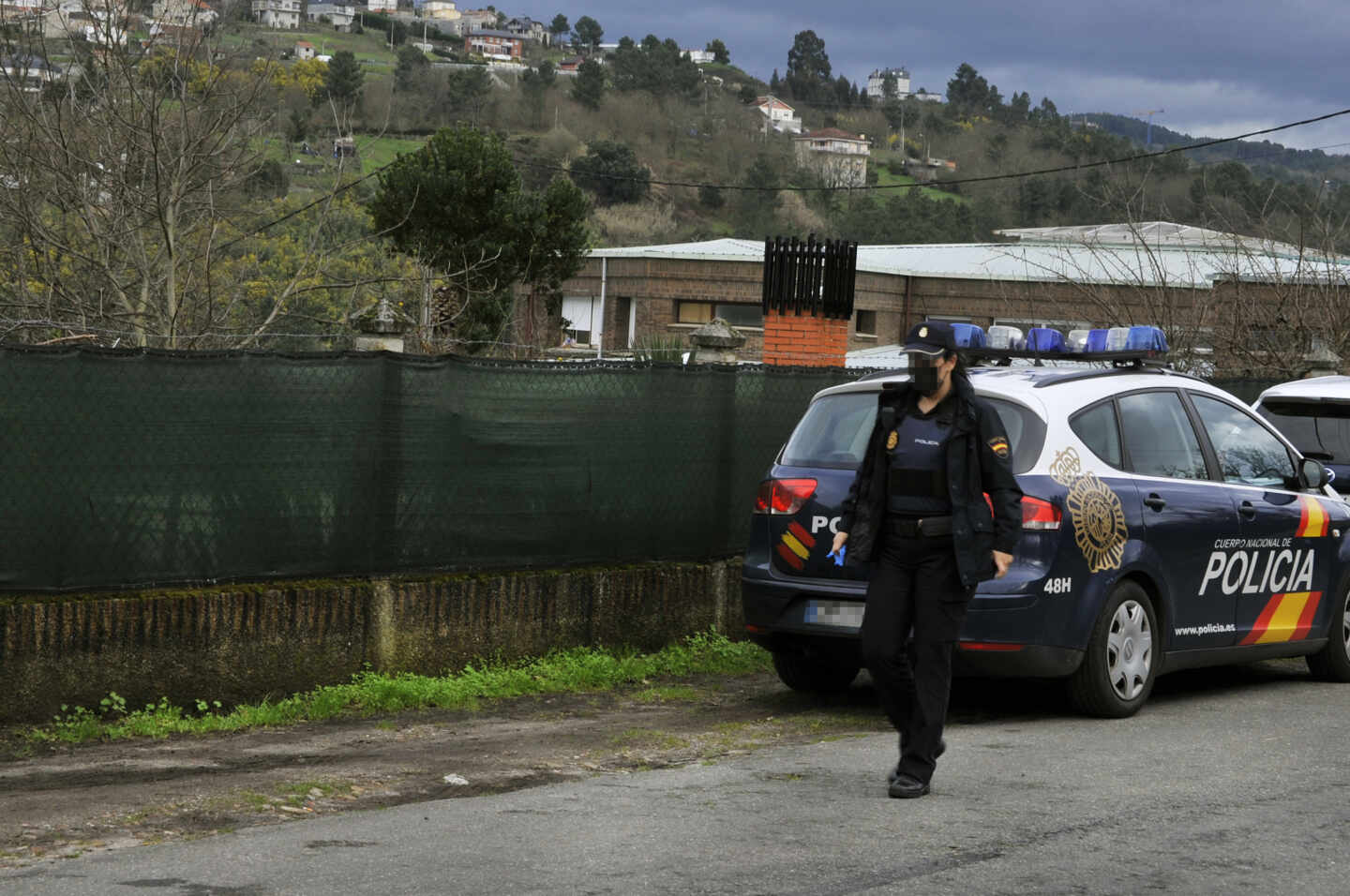 Un coche de la Policía Nacional