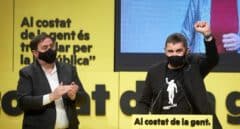 Junqueras y Otegi exhiben su pacto en el Congreso ante las presiones de JxCat