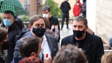 Otegi respalda a Junqueras para oponerse a "Illa con el tentáculo de Vox"