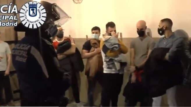 Local Chamberí con 75 detenidos Local Chamberí con 75 detenidos