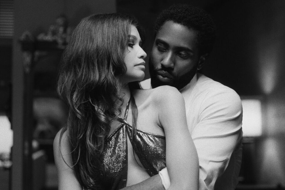 Zendaya and John David Washington in 'Malcolm & Marie'.