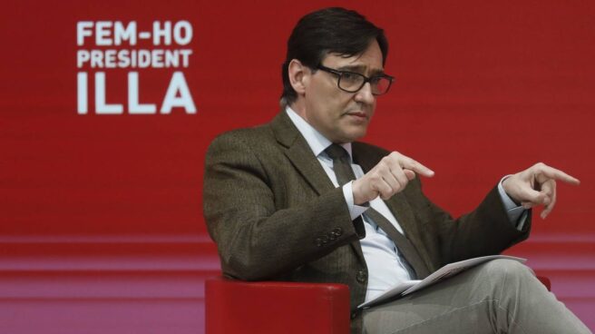 Moncloa_cordon_sanitario_illa_independentistas Salvador Illa participa en un acto electoral