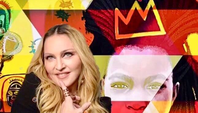 La cultura pop llega a la moda: arte urbano, hiperrealismo y expresionismo Madonna con su mural de Makela