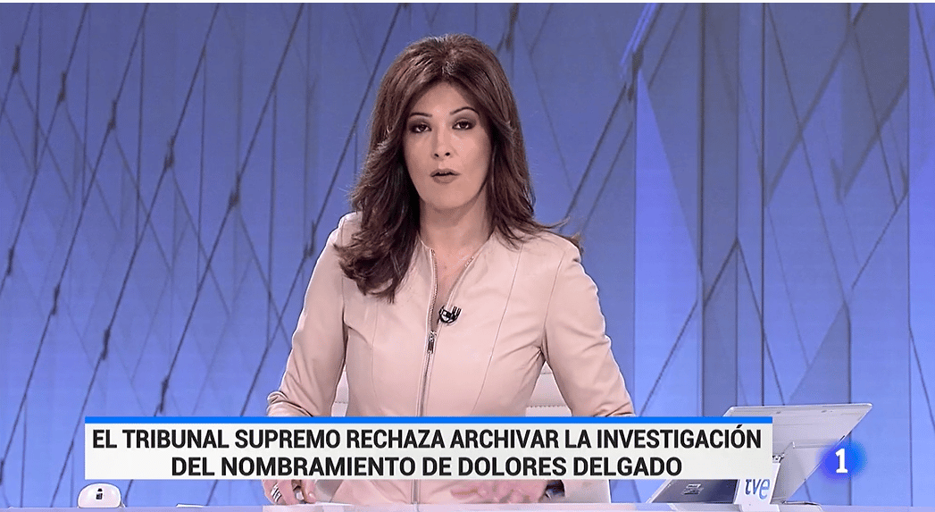 TVE se lía con la decisión del Supremo sobre el nombramiento de Dolores Delgado