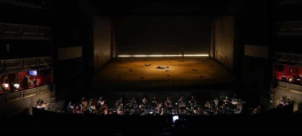 Ensayo de Sigfried en el Teatro Real.