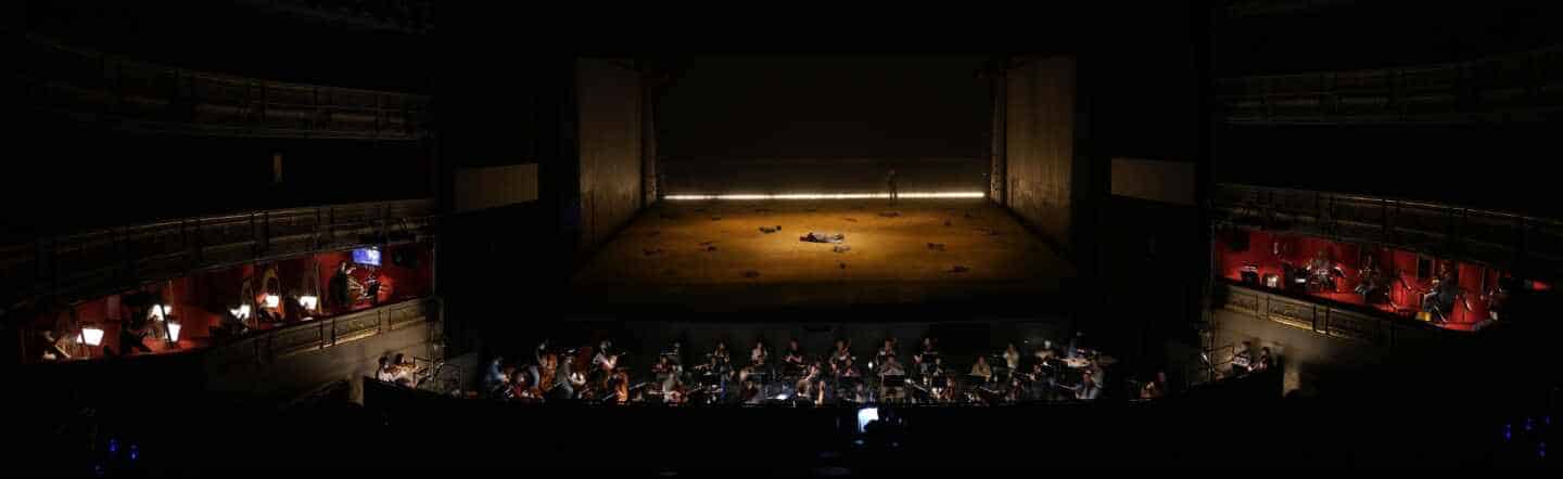 Ensayo de Sigfried en el Teatro Real.