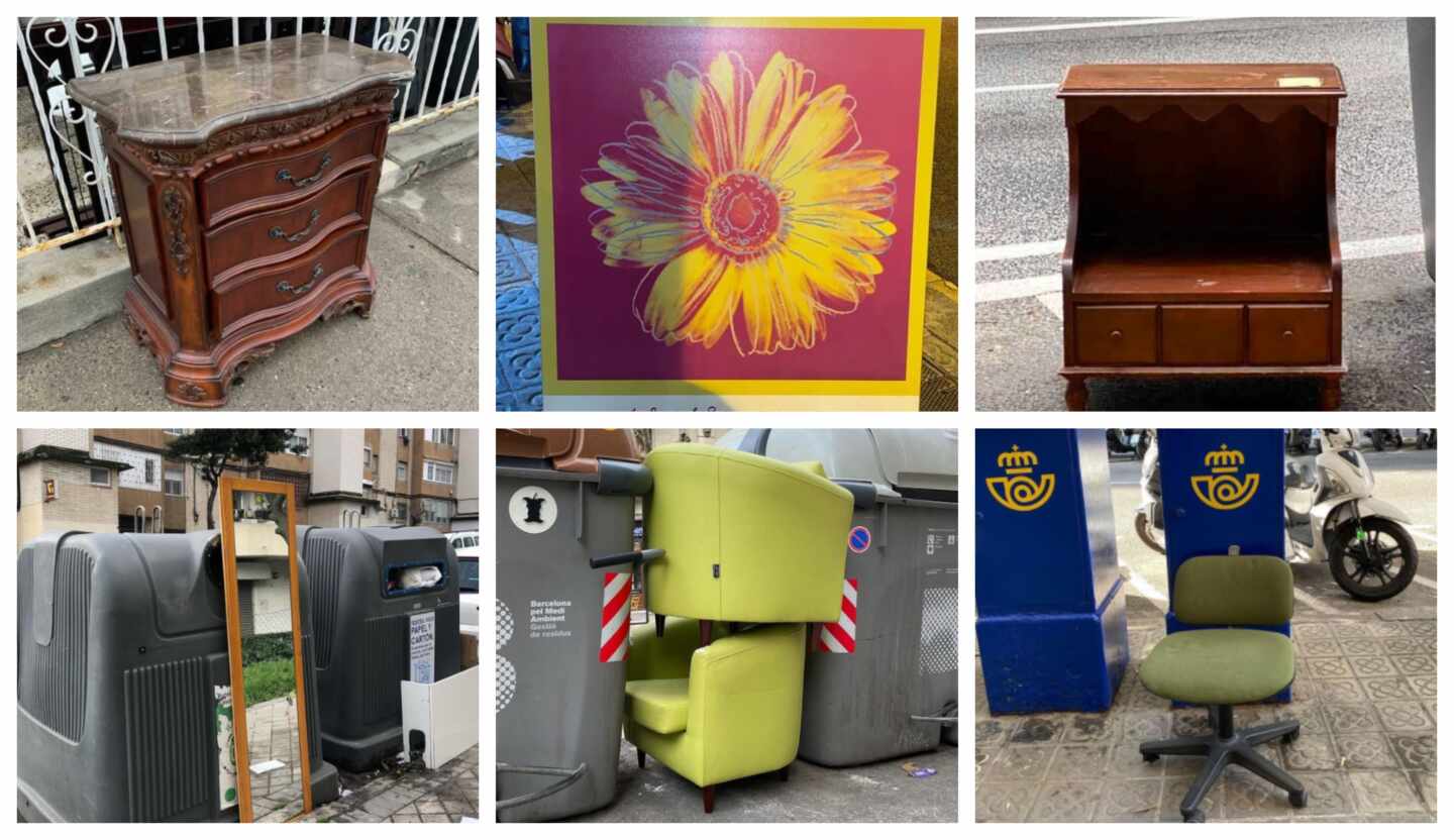 Stooping', el fenómeno de recuperar muebles de la basura por Instagram