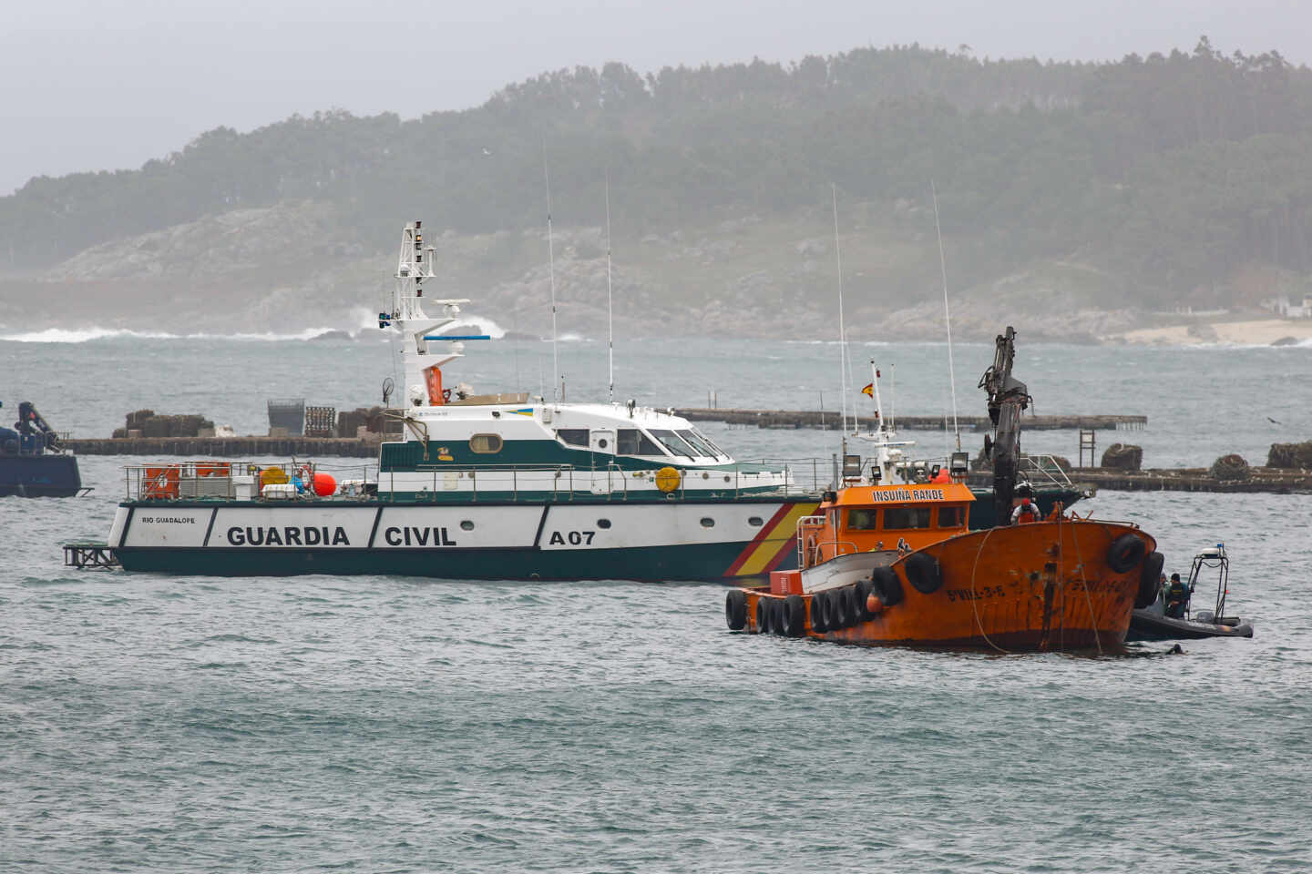 Una patrullera de la Guardia Civil.