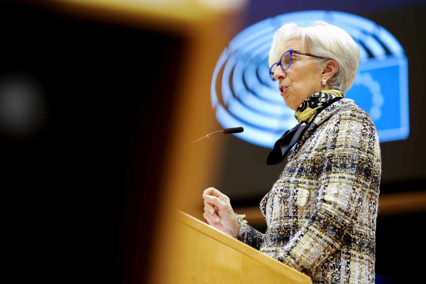 Christine Lagarde, presidenta del Banco Central Europeo y de la Junta Europea de Riesgo Sistémico.
