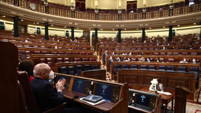 Sesión plenaria en el Congreso de los Diputados.