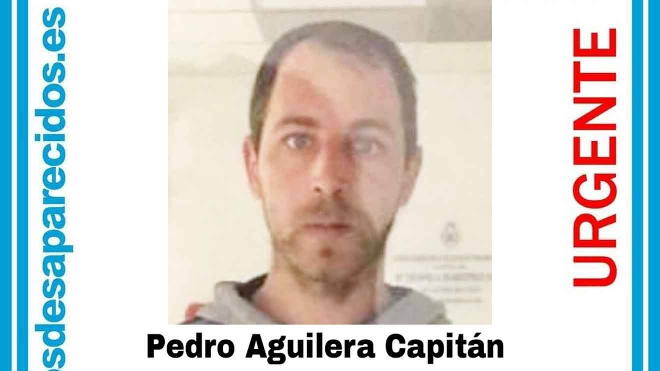 Pedro Aguilera Capitán, desaparecido en Coria del Río (Sevilla).