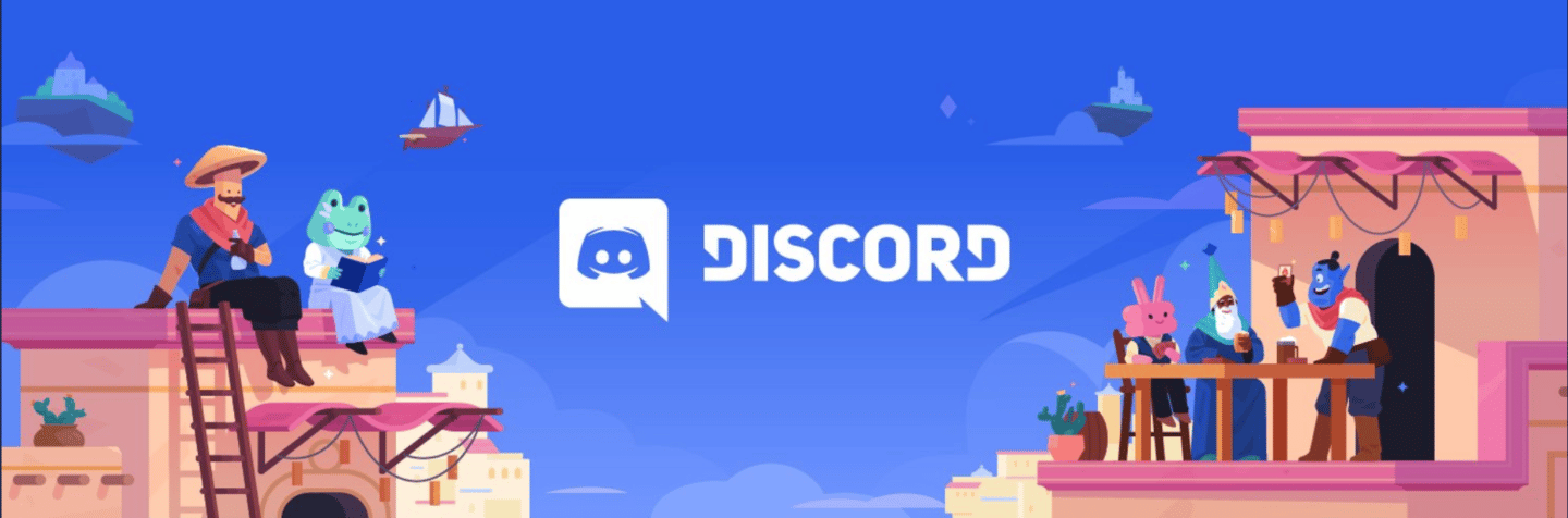 Pantallazo del encabezado de Discord en Twitter