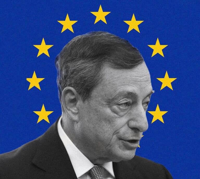 Mario Draghi orienta a Italia hacia la cabeza de Europa