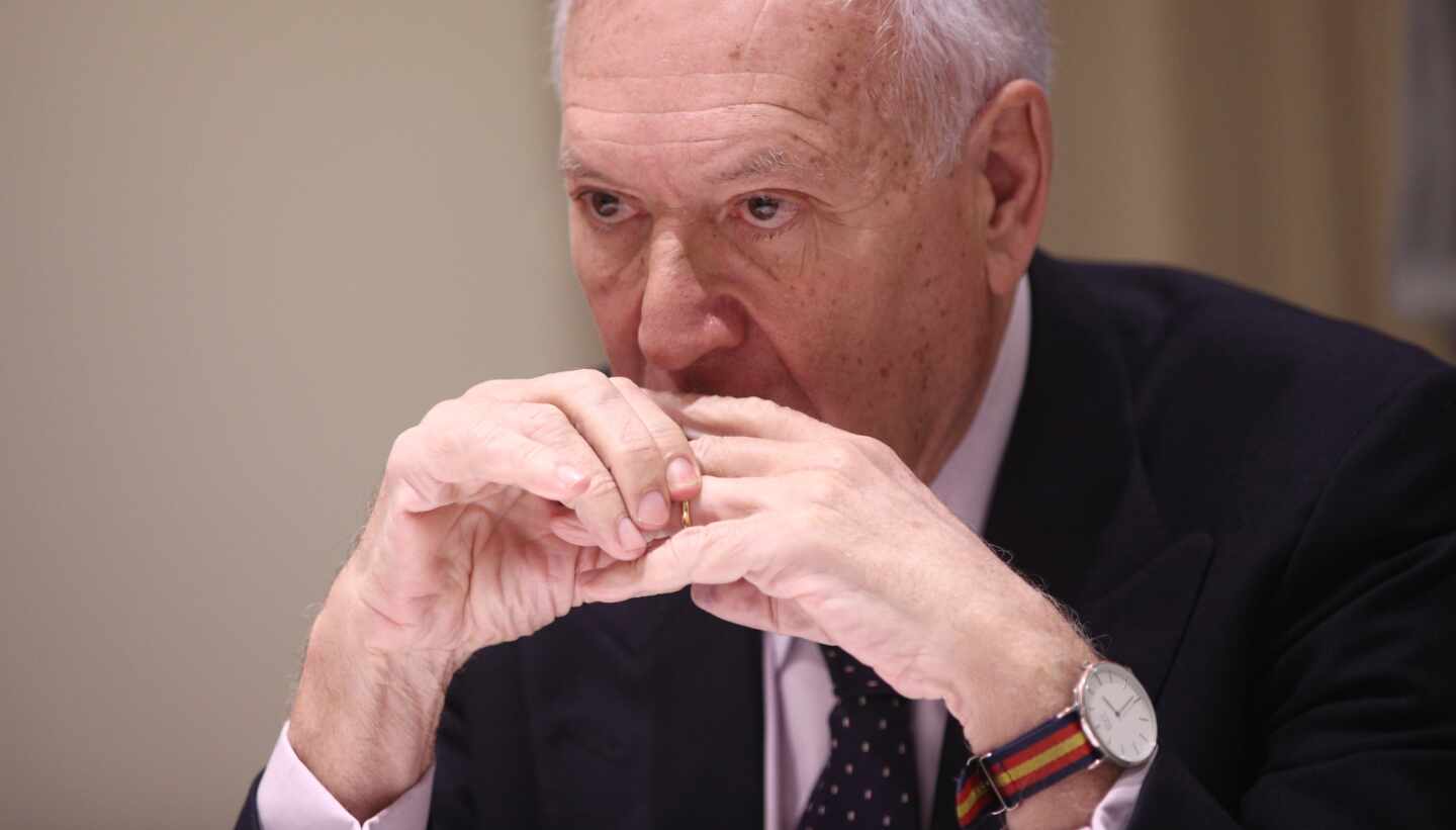 El ex ministro José Manuel García-Margallo, durante una entrevista.