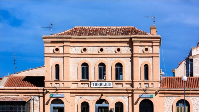 Estación de ferrocarril de la localidad de Torrijos, en Toledo.