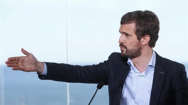 El líder del PP, Pablo Casado.